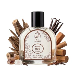 Royal Oud Perfume for Men & Women | Long Lasting Deep Woody Intense Eau de Parfum EDP Fragrance | Unisex Daily Wear Scent 100ml