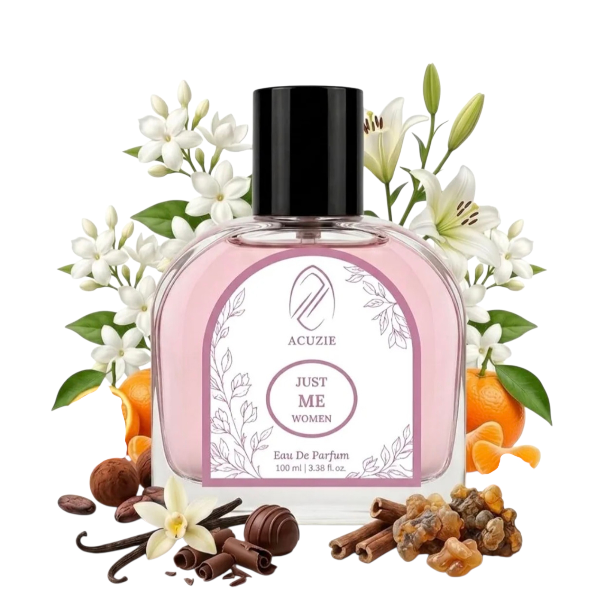 Just Me Perfume for Women | Long Lasting Fresh Floral Vanilla Intense Eau de Parfum EDP Fragrance | Daily Wear Scent 100ml
